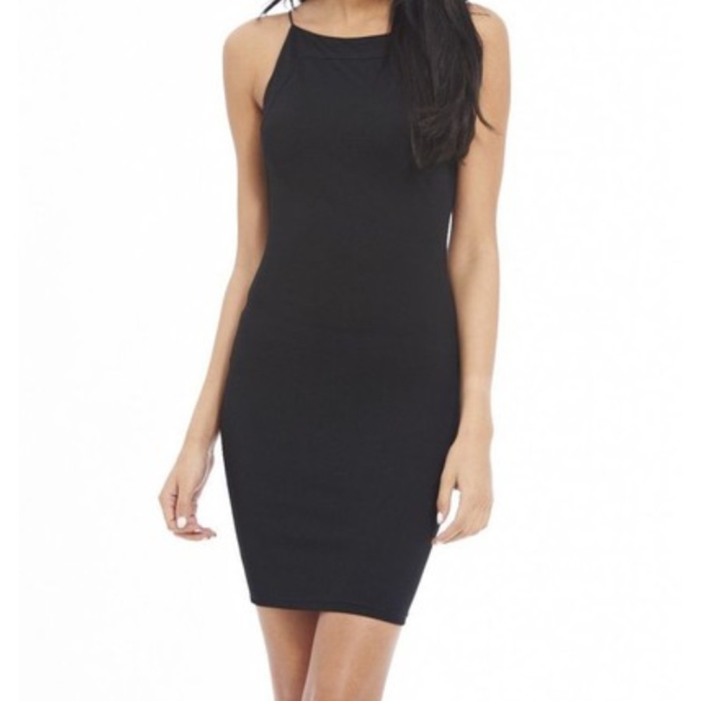 Lush high neck dress